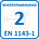 Klasse 2 nach EN 1143-1